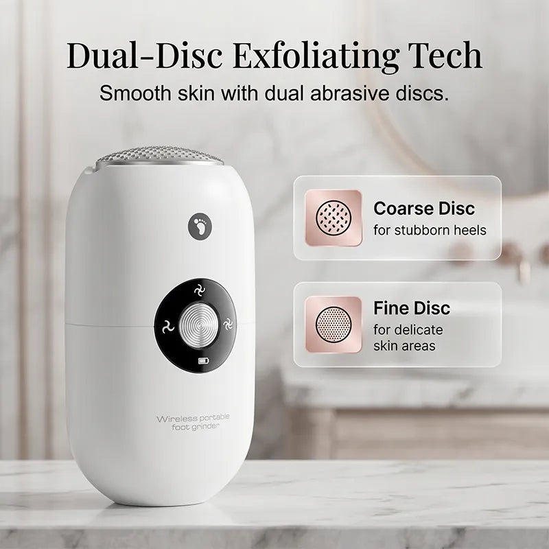 Compact Automatic Foot Pedicure Grinder