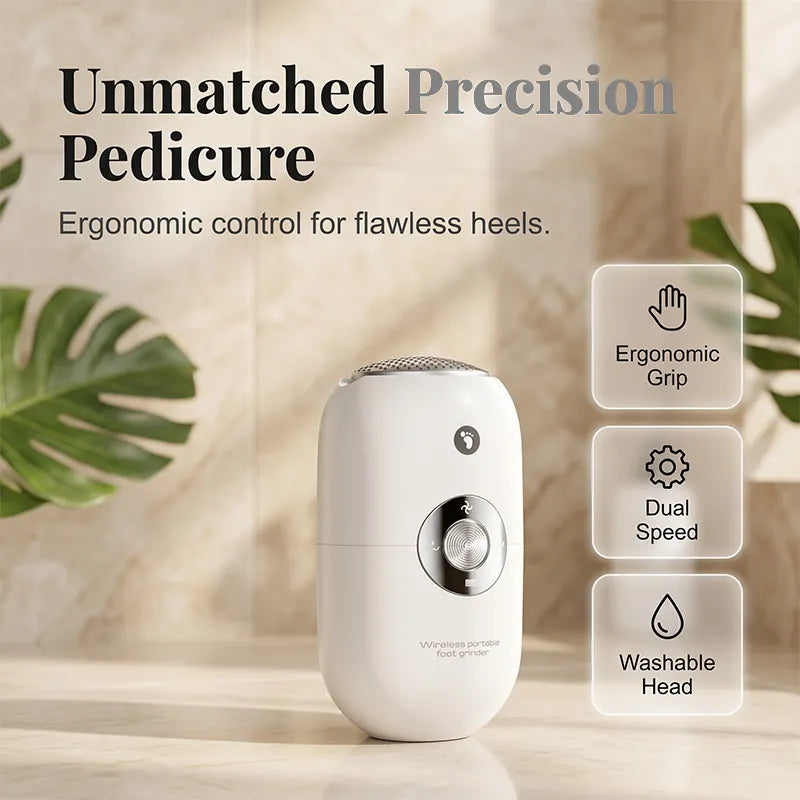 Compact Automatic Foot Pedicure Grinder